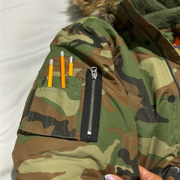 KID’S POLO RL CAMO PARKA - Picture 6 of 11